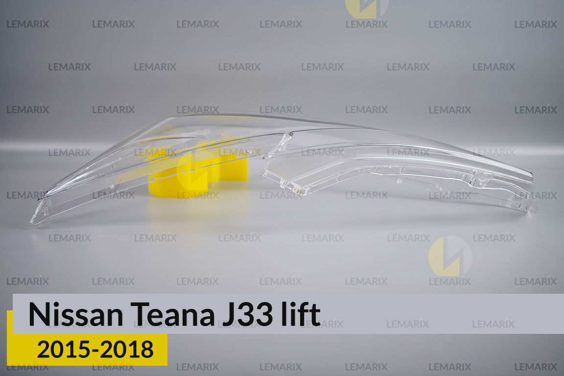Скло фари Nissan Teana J33 (2015-2018) рест ліве