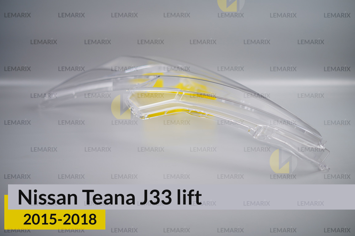 Скло фари Nissan Teana J33 (2015-2018) рест ліве