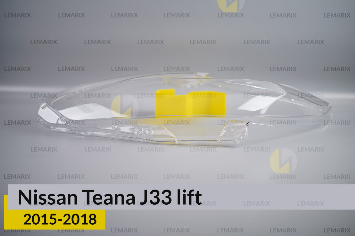 Скло фари Nissan Teana J33 (2015-2018) рест ліве