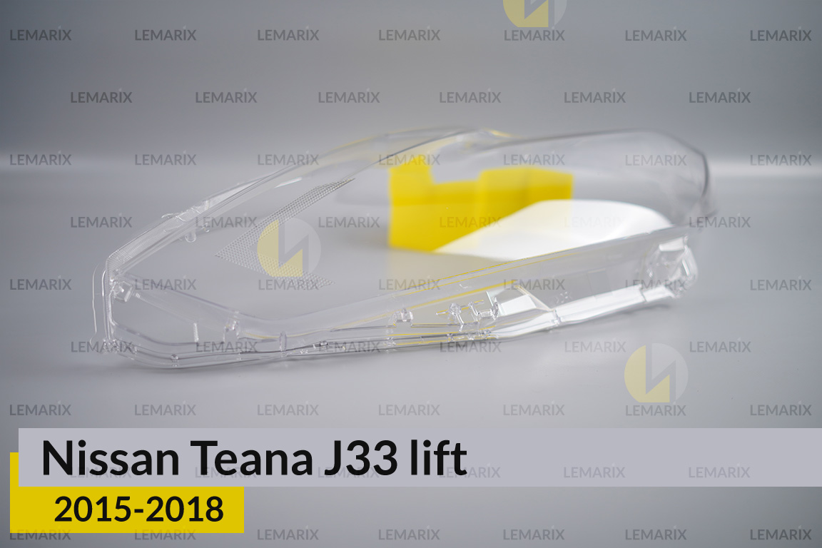 Скло фари Nissan Teana J33 (2015-2018) рест ліве