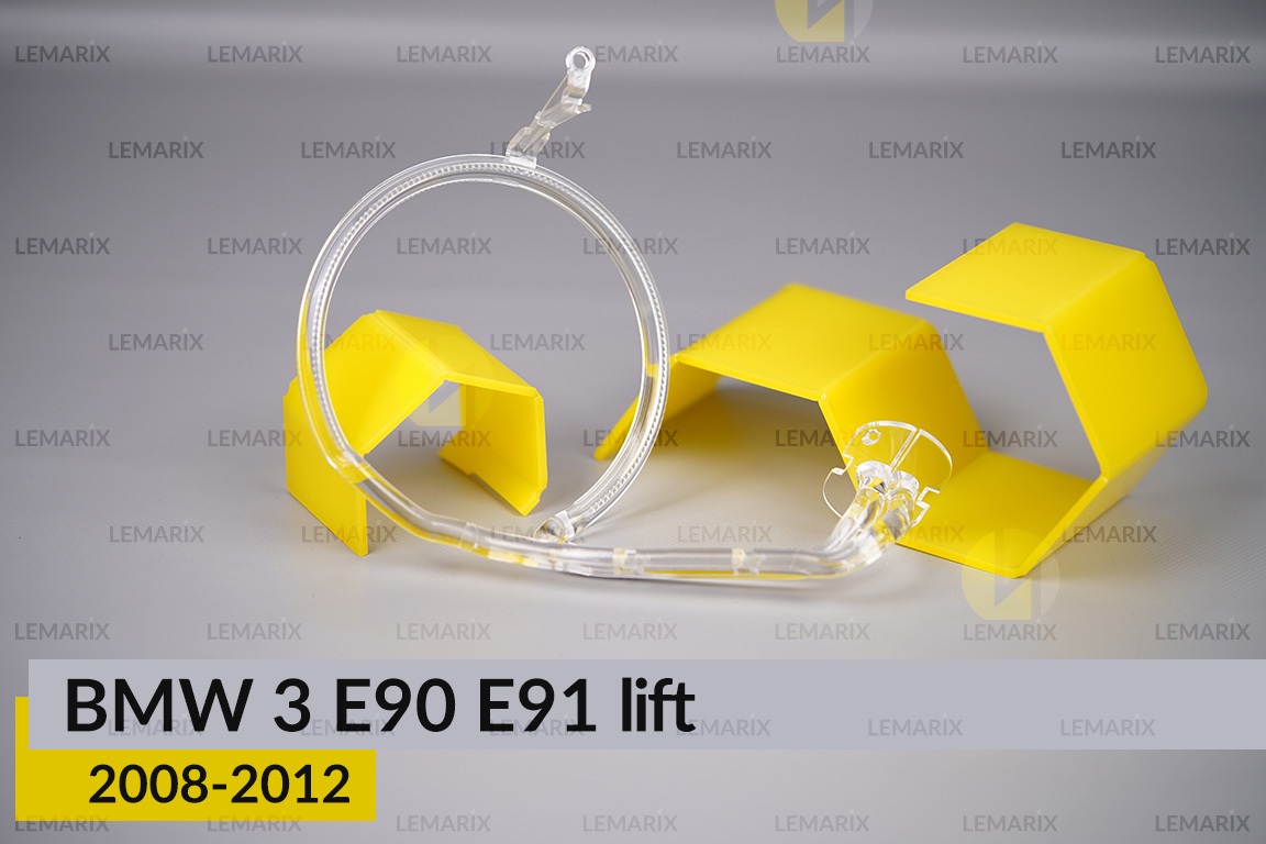 Кільце світловод фари BMW 3 E90 E91 (2008-2012) рест велике зовнішнє angel eyes праве