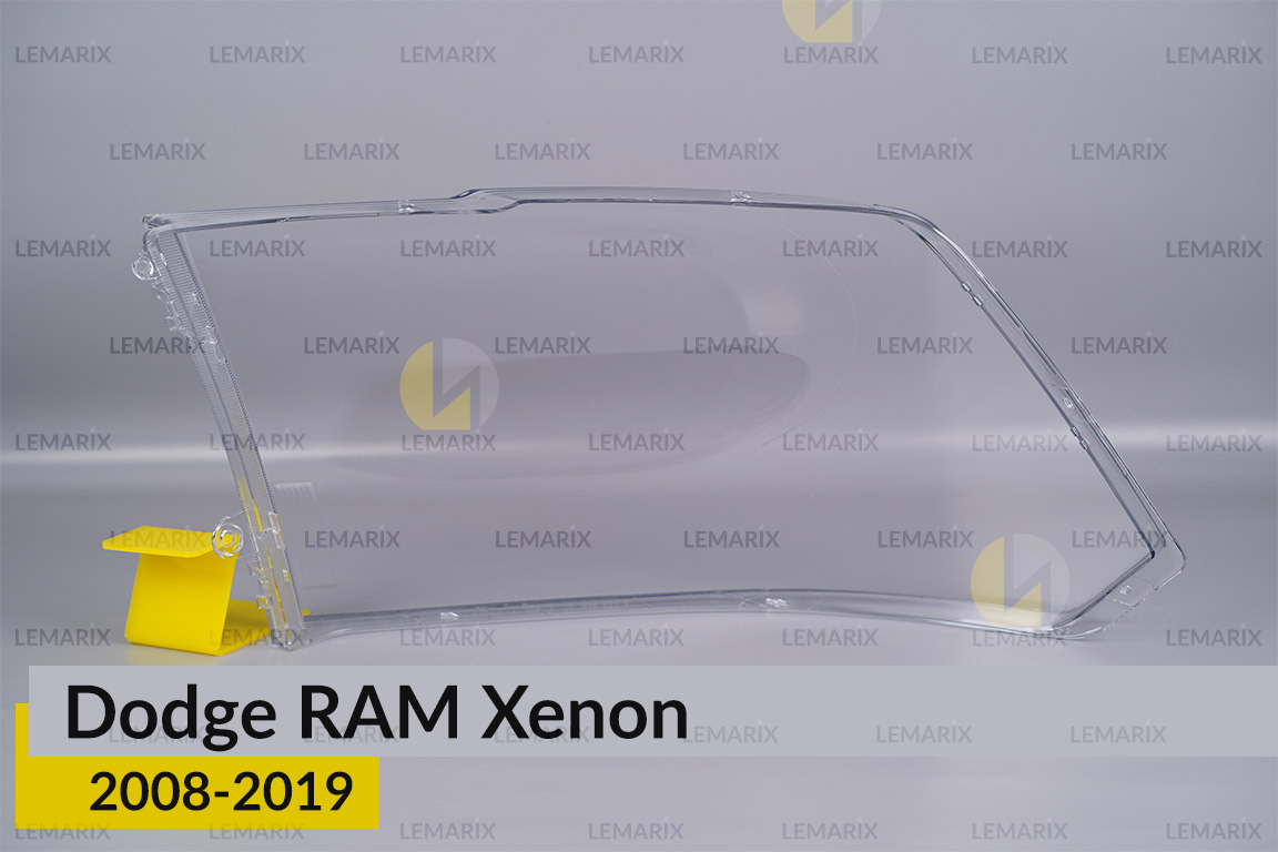 Скло фари Dodge RAM Xenon (2008-2019) праве