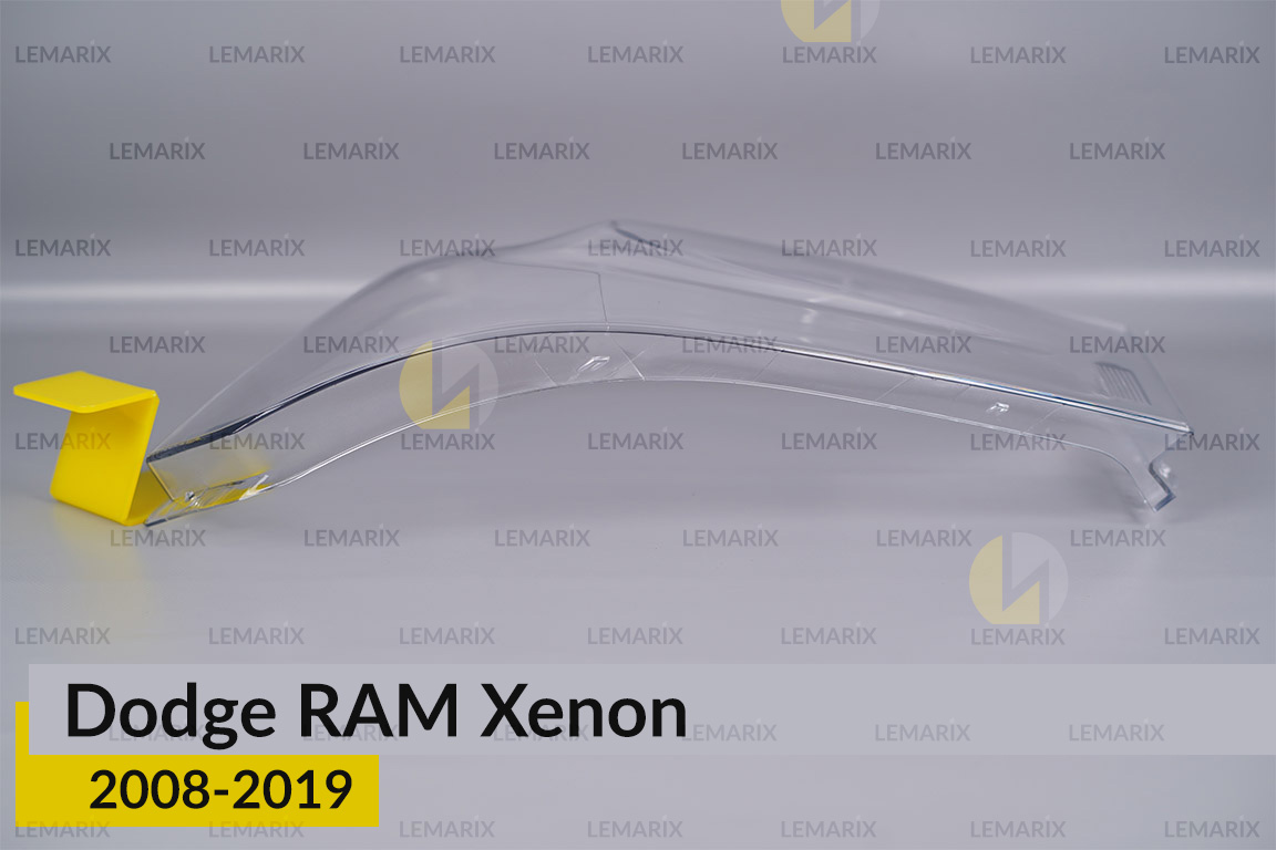 Скло фари Dodge RAM Xenon (2008-2019) праве