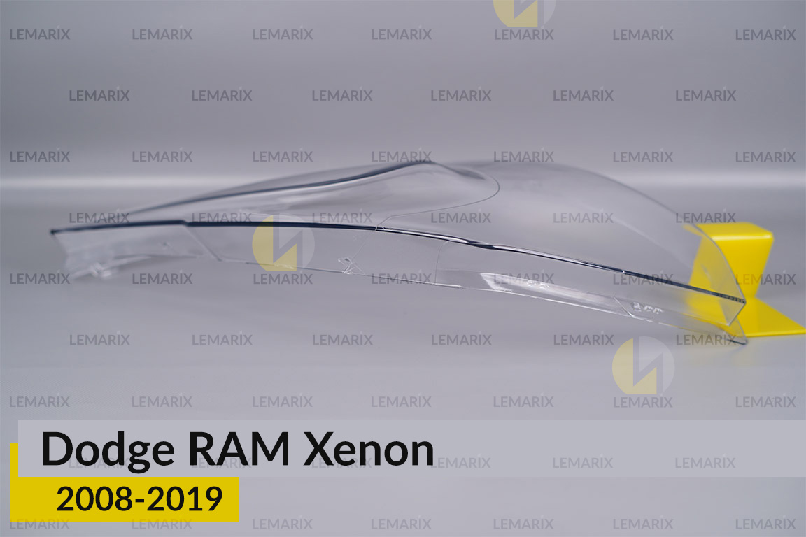 Скло фари Dodge RAM Xenon (2008-2019) праве