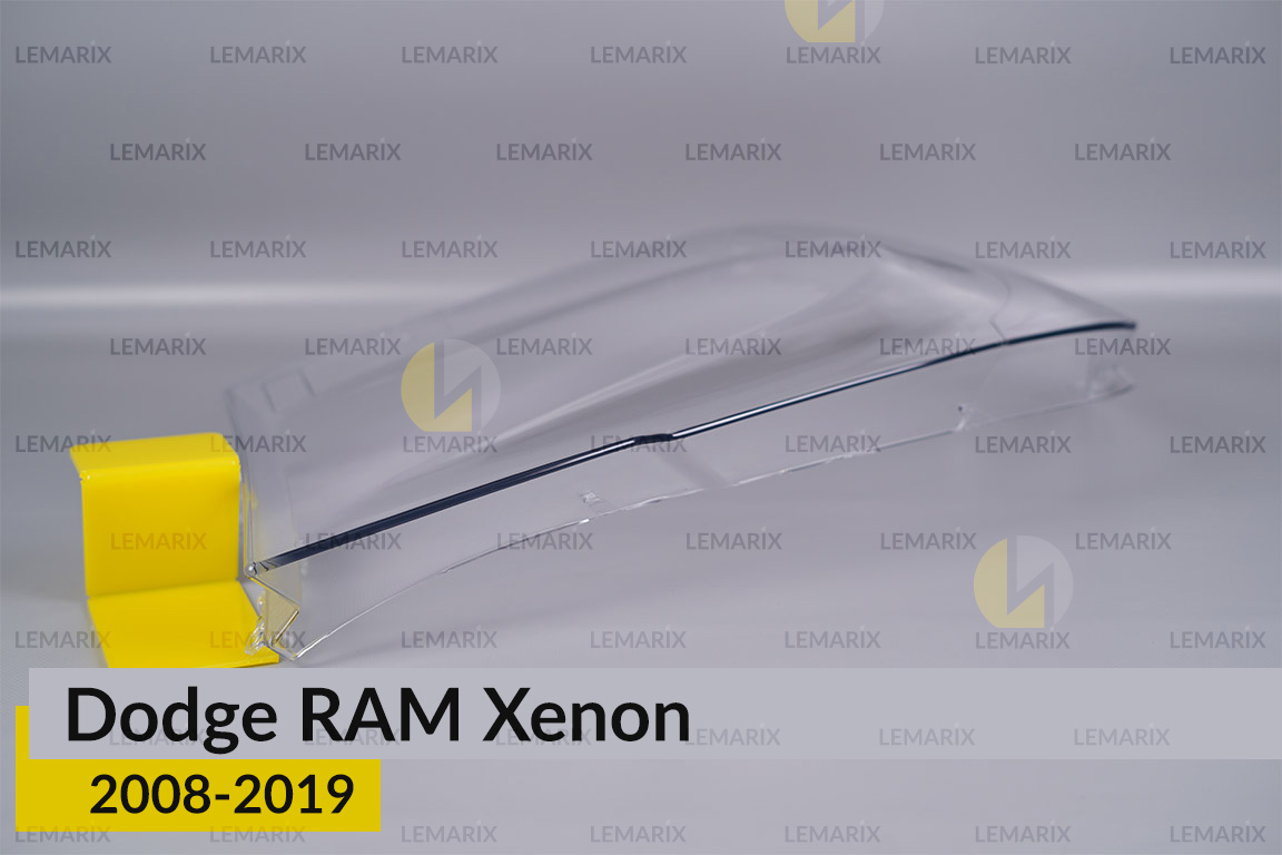 Скло фари Dodge RAM Xenon (2008-2019) праве