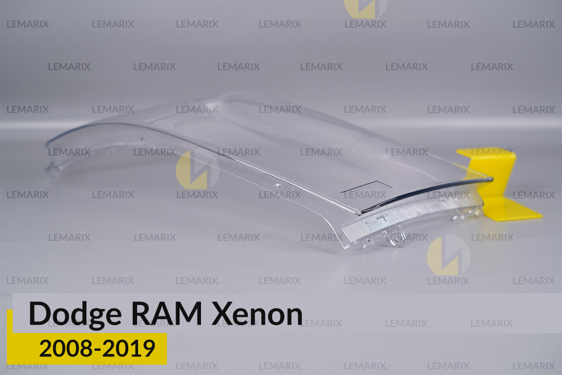 Скло фари Dodge RAM Xenon (2008-2019) праве