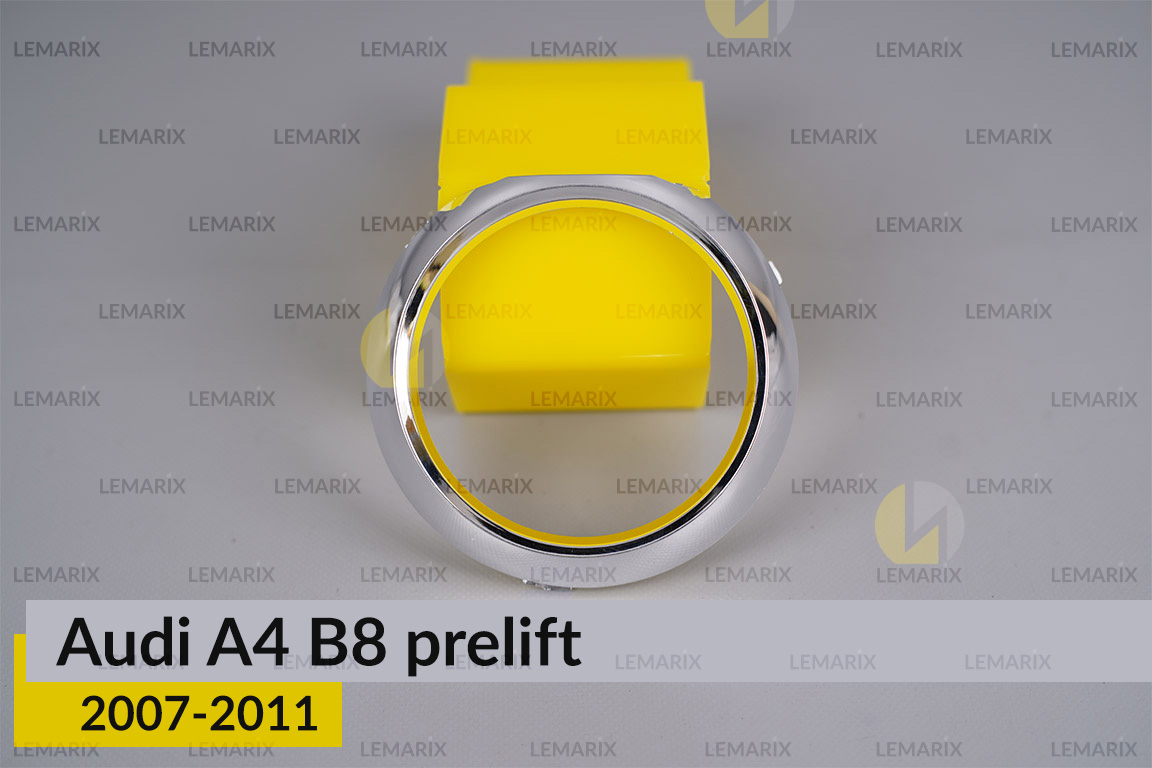 Хромована маска лінзи задня Audi A4 B8 (2007-2011) дорест права