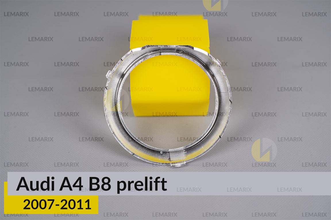 Хромована маска лінзи задня Audi A4 B8 (2007-2011) дорест права
