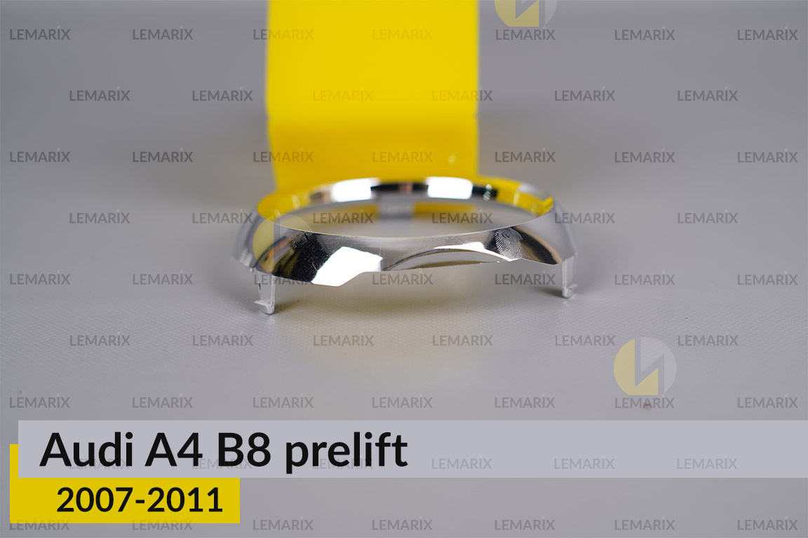 Хромована маска лінзи задня Audi A4 B8 (2007-2011) дорест права
