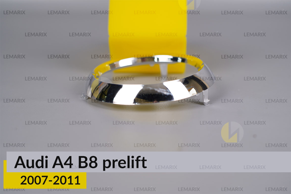 Хромована маска лінзи задня Audi A4 B8 (2007-2011) дорест права