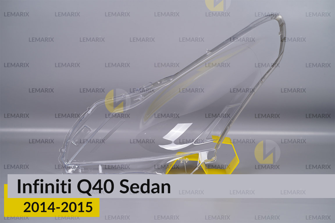 Скло фари Infiniti Q40 Sedan (2014-2015) праве