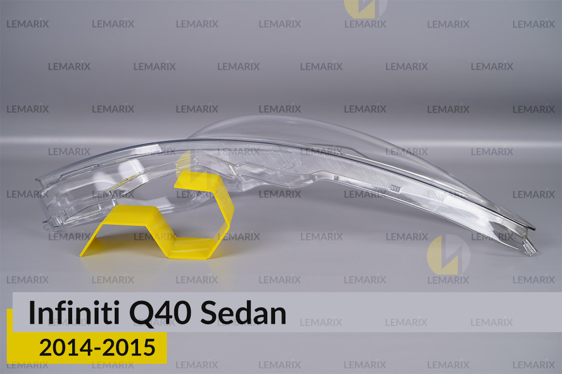 Скло фари Infiniti Q40 Sedan (2014-2015) праве