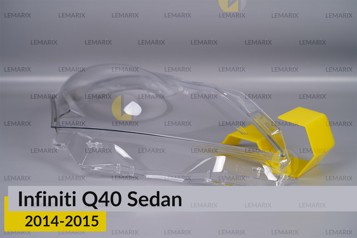 Скло фари Infiniti Q40 Sedan (2014-2015) праве