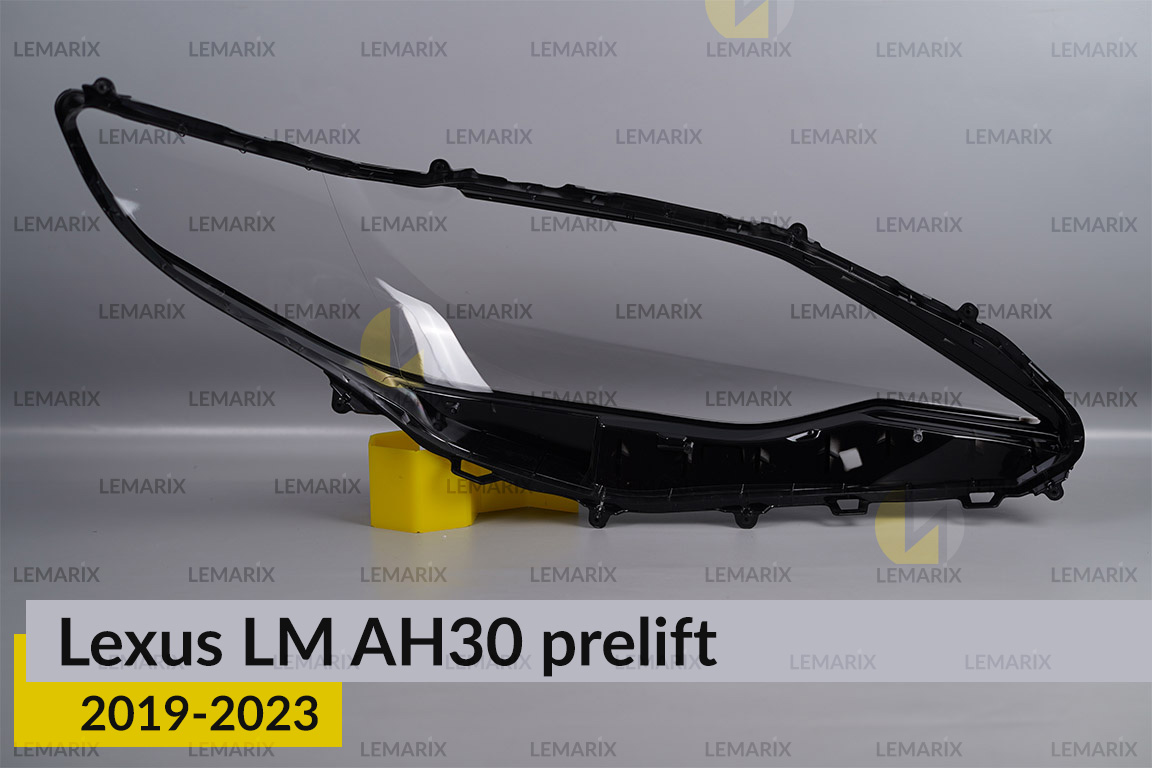 Скло фари Lexus LM AH30 (2019-2023) дорест ліве