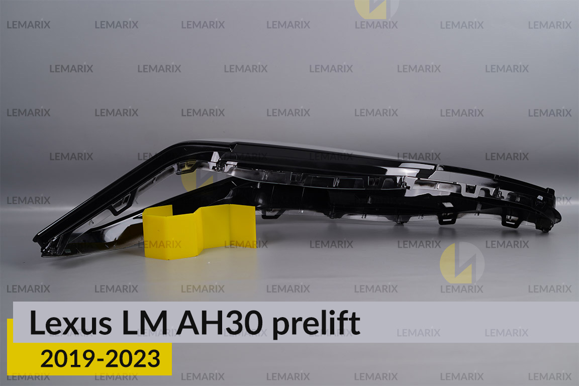 Скло фари Lexus LM AH30 (2019-2023) дорест ліве