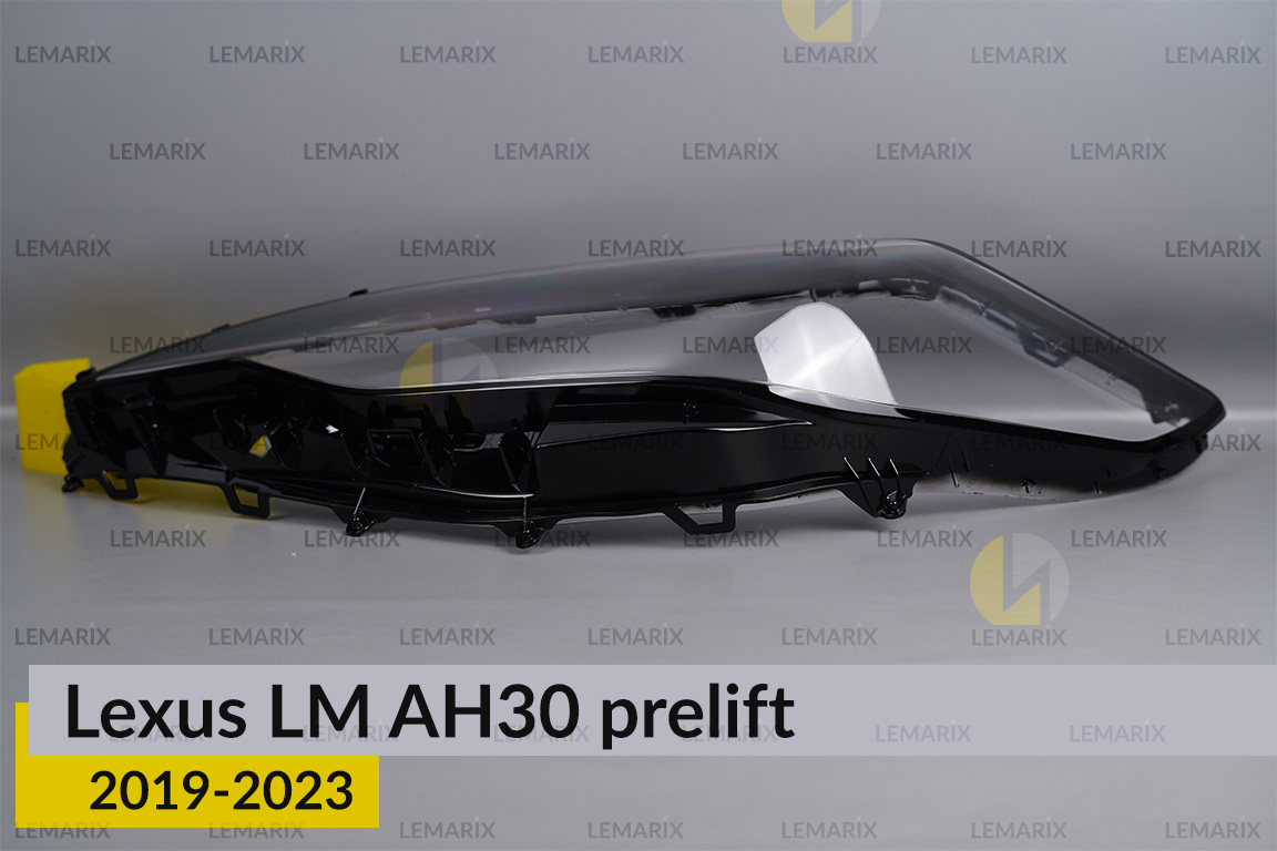 Скло фари Lexus LM AH30 (2019-2023) дорест ліве
