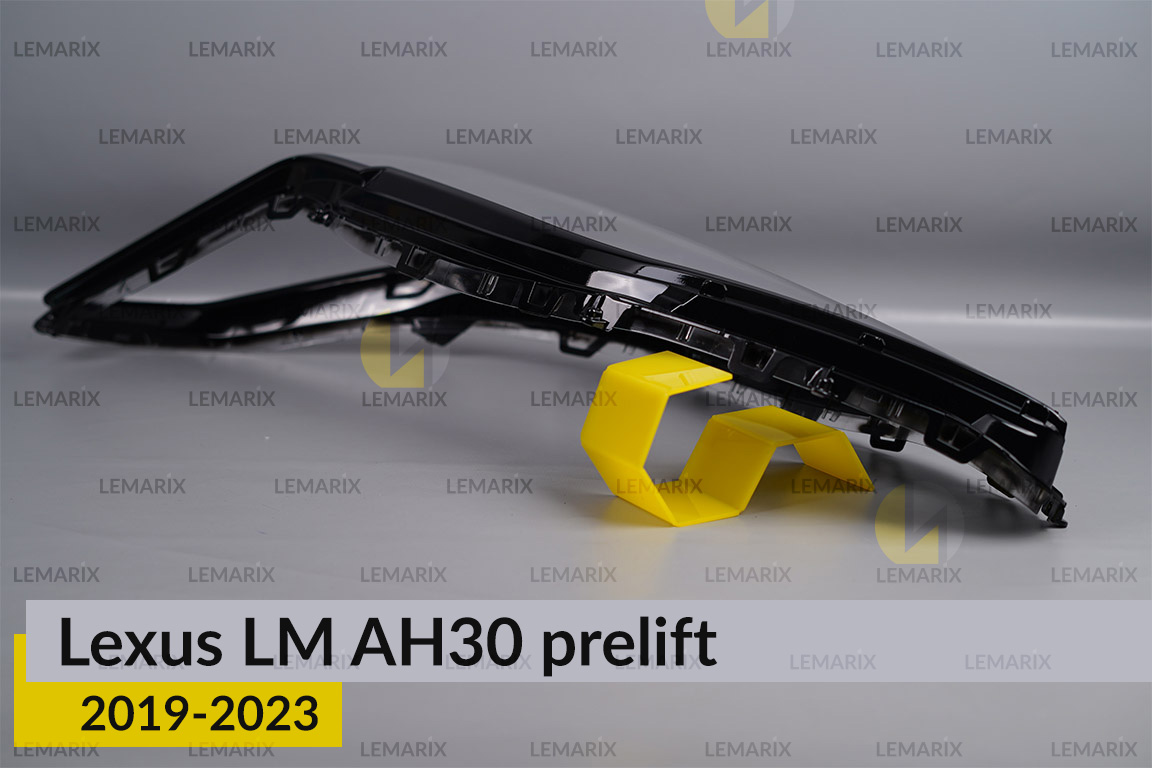 Скло фари Lexus LM AH30 (2019-2023) дорест ліве