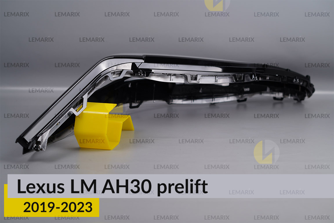 Скло фари Lexus LM AH30 (2019-2023) дорест ліве