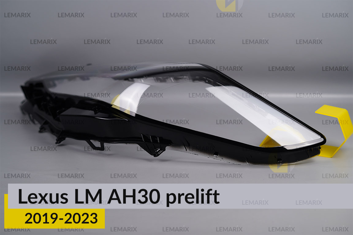 Скло фари Lexus LM AH30 (2019-2023) дорест ліве