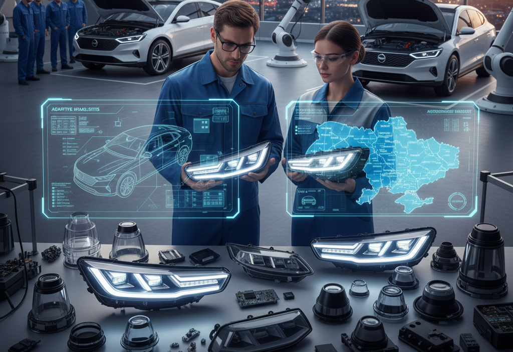 Світові тренди в автоосвітленні й що це означає для українського aftermarket‑ринку скла та корпусів фар