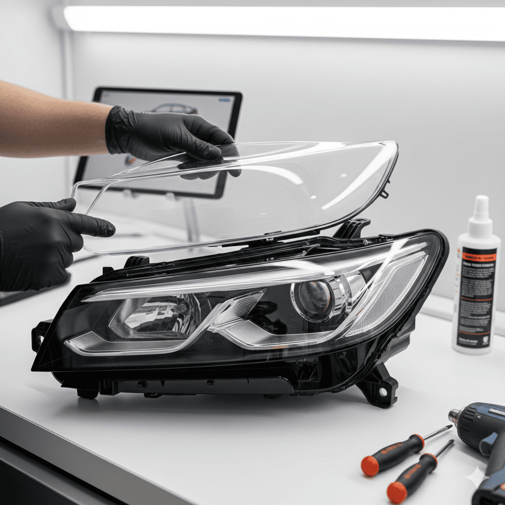 Як правильно «приміряти» скло фари до корпусу: Повний гайд