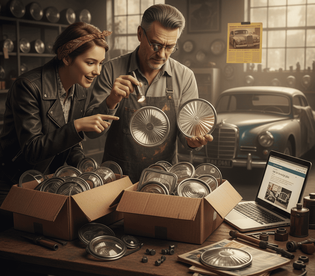 Де знайти скло на фари для класичних автомобілів: практичний гід