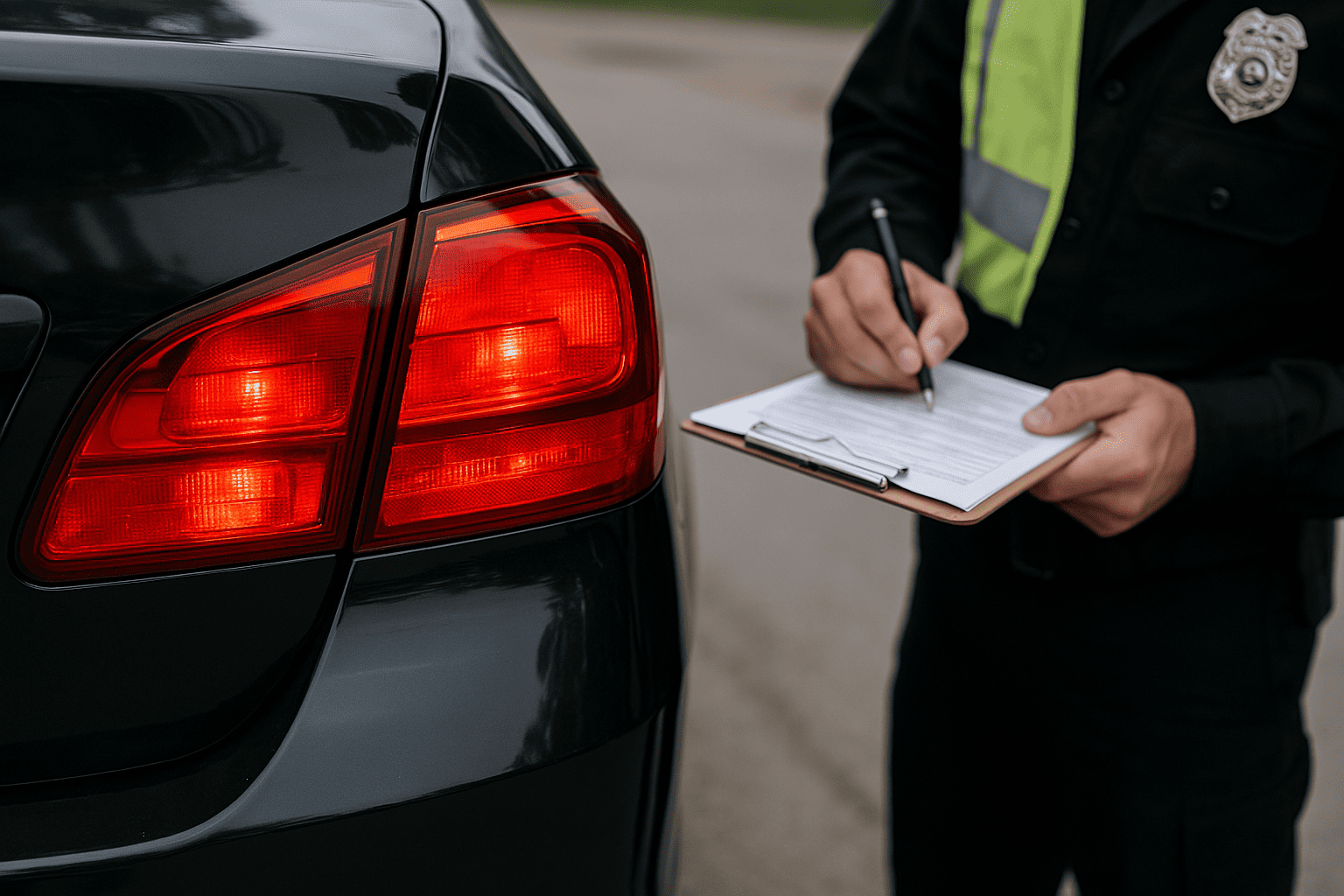 Штраф за червоні поворотники задніх ліхтарів: чи можна їздити?