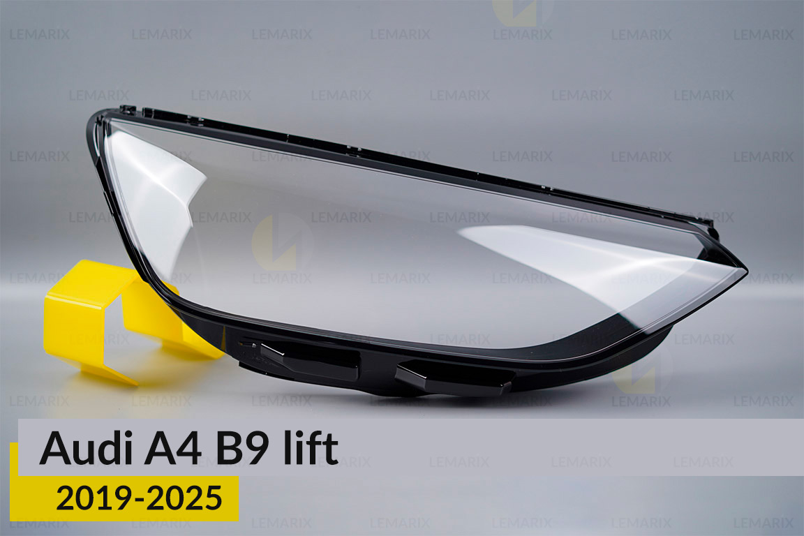 Скло фари Audi A4 B9 (2019-2025) рест
