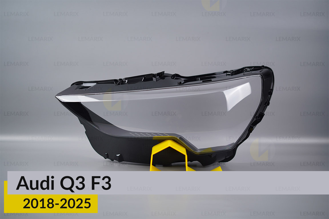 Скло фари Audi Q3 F3 (2018-2025) ліве