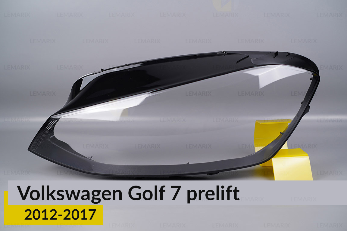 Стекло фары VW Volkswagen Golf 7