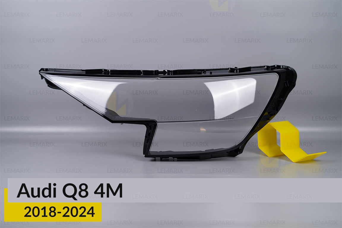 Скло фари Audi Q8 4M (2018-2024) ліве