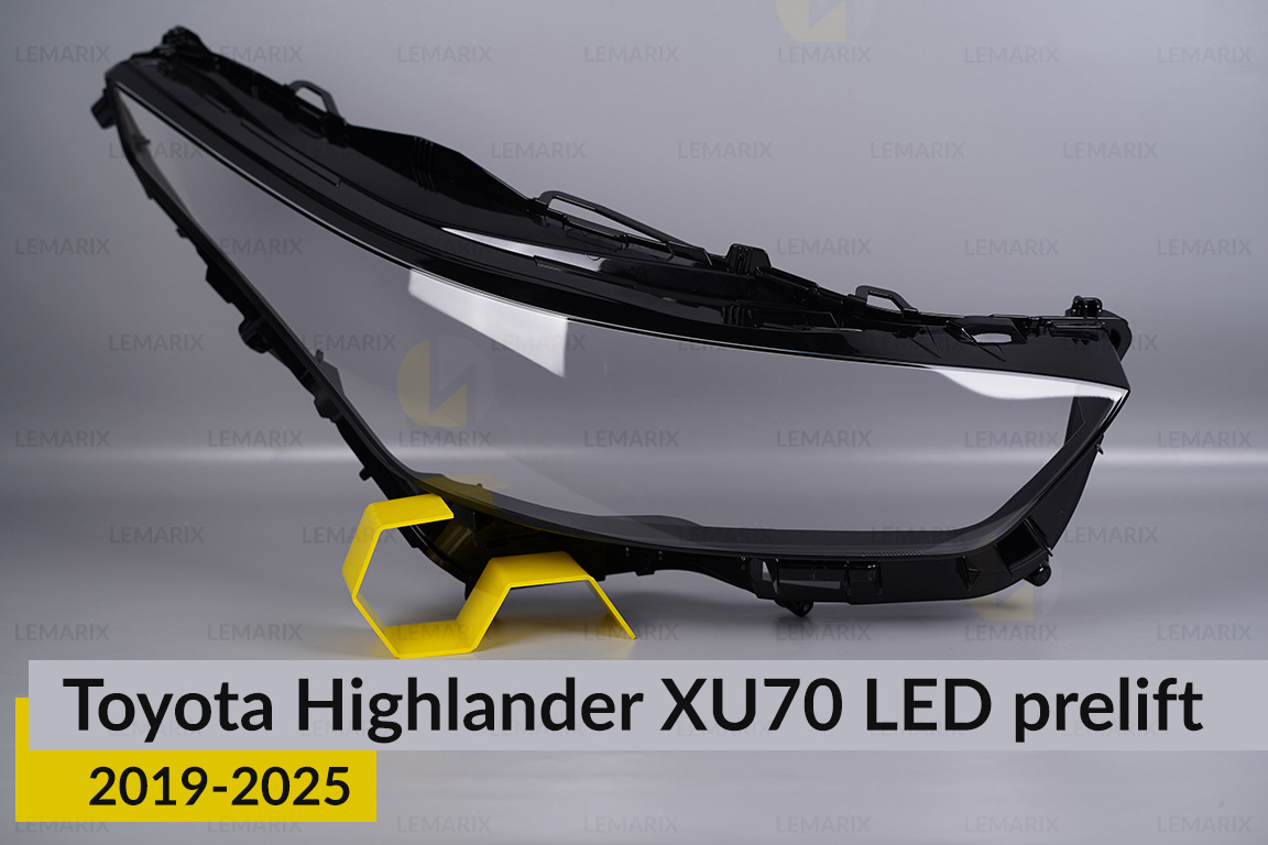 Скло фари Toyota Highlander XU70 LED